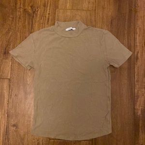 Zara| Small| Basic Tan Top